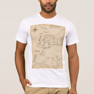T-shirt Bulletin de navigation des îles britanniques de st