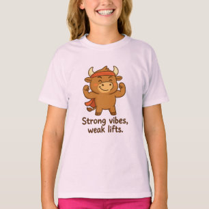 T-shirt Bullio® - Petits Muscles, Grande Confiance ! Drô