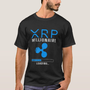 T-shirt Bullrun Millionaire - Hodl Ripple Token - XRP Cryp