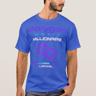 T-shirt BULLRUN riche en crypto-monnaie en polygone MATIQU