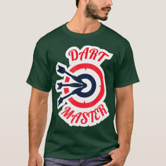 T-shirt Bullseye dart maître Dart Championnat et pub