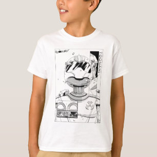 T-shirt Bumper de style comique Toonami TOM 5 & SARA