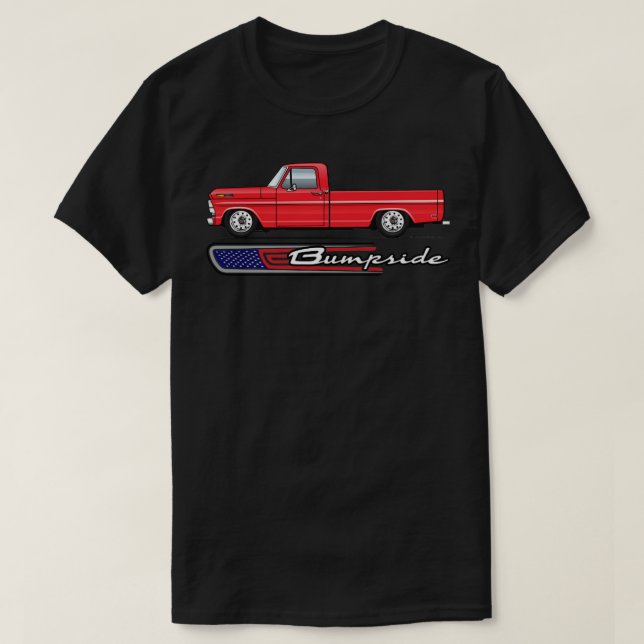 T-shirt Bumside rouge (Design devant)