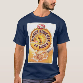 T-shirt Bunches de miel de Céréale Nope Drôle Graphisme T 