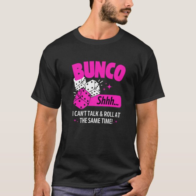 T-shirt Bunco Jeu Dice Bunco Group Bunco Babes (Devant)