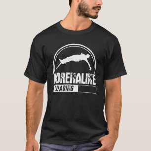 T-shirt Bungee Jumping Adrénaline Chargement Bungy Vintage