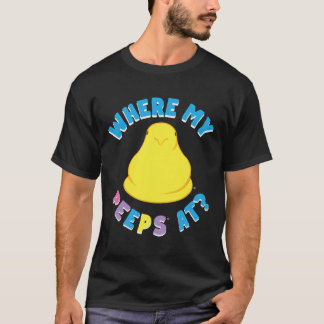 T-shirt Bunnies Easter Where My Bunnies At Clic Chick 