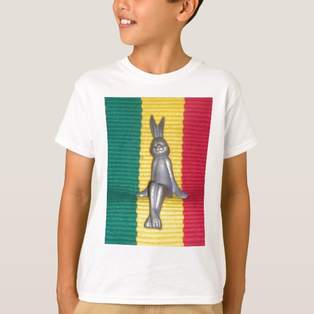 T-shirt Bunny à Rasta Couleurs : Une touche de Super (Devant)