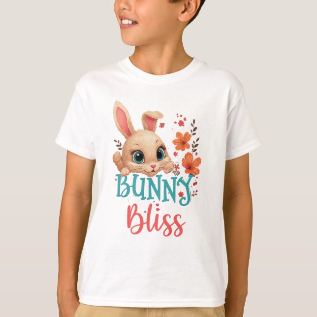 T-shirt Bunny Bliss (Devant)