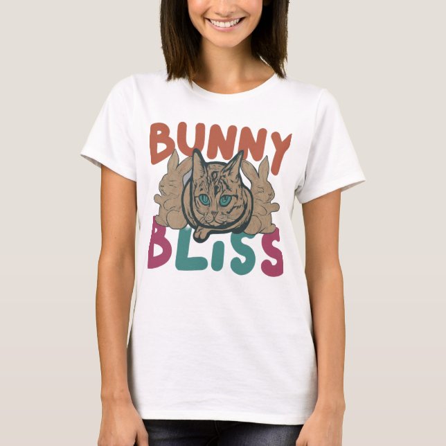 T-shirt Bunny Bliss (Devant)