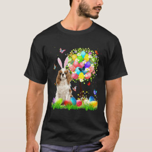 T-shirt Bunny Cavalier Roi Charles Espagnol OEufs de Pâque
