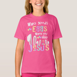 T-shirt Bunny de Pâques Filles Pâques