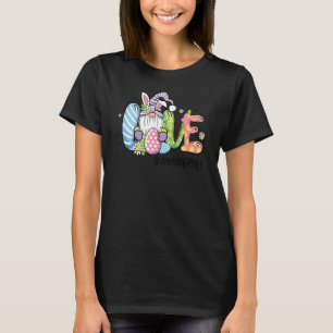 T-shirt Bunny de Pâques Gnome Amour Milieu de vie Naissanc