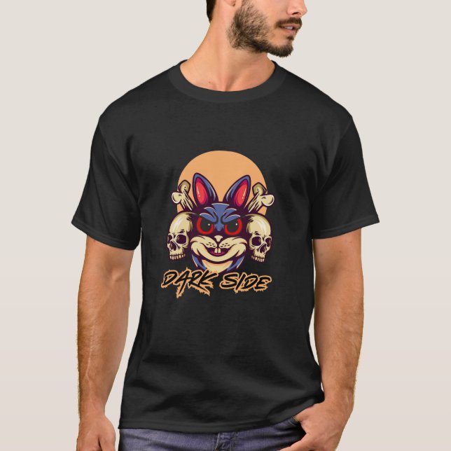 T-shirt Bunny du côté foncé : Le charme des ténèbres (Devant)