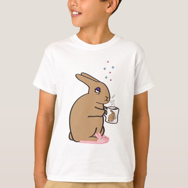 T-SHIRT BUNNY DU MATIN (Devant)