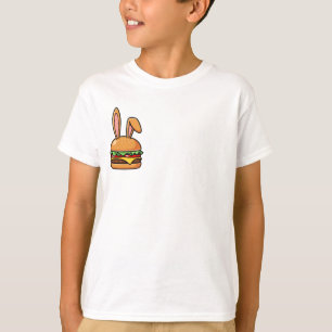 T-shirt Bunny Ears Burger Pâques Enfants