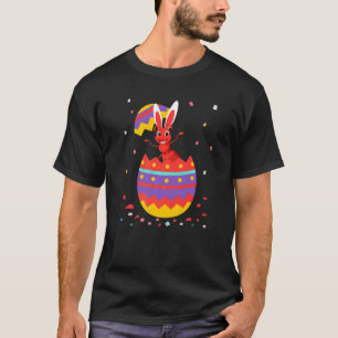 T-shirt Bunny Ears Eggs Costume Cute Easter Day Graphic An