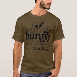 T-shirt Bunny Ears Nana Funny Famille de Pâques