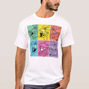 T-shirt BUNNY™ - Expressions de blocs de couleur