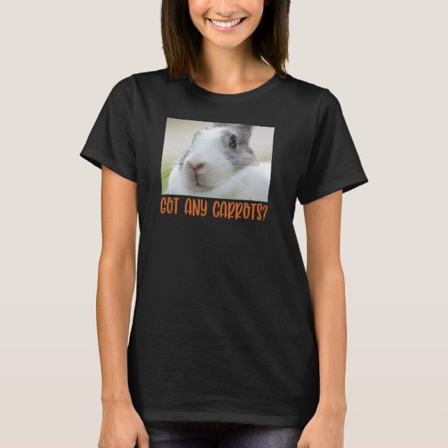T-shirt Bunny Funny Rabbit A N'Importe Quelle Carotte Enfa (Devant)