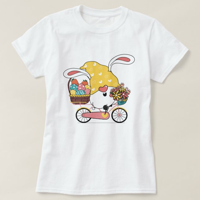 T-shirt Bunny Gnome de Pâques (Design devant)