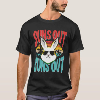 T-shirt Bunny Lover Suns Out Buns