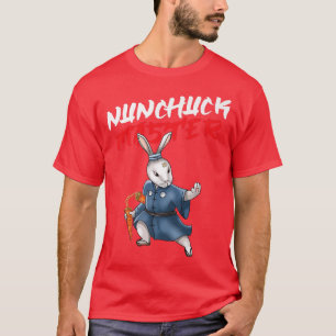 T-shirt Bunny Nunchucks Master Japan Martial Arts MIXED MA