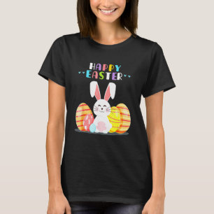 T-shirt Bunny Pastel Printemps Chasse Oeufs Rabbit Jour de