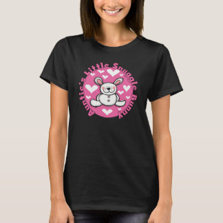 T-shirt Bunny Toddler de la petite fille de la tan