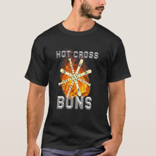 T-shirt Buns Hot Cross Et Enregistreur Instrument Musical