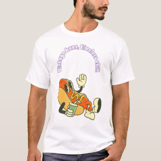 T-shirt Buns Vintage, Chill Éternel
