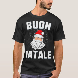T-shirt Buon Natale Italie Pride Père Noël Babbo Italie Ch