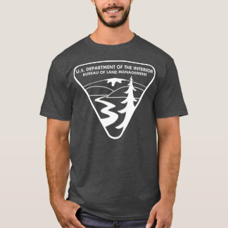 T-shirt Bureau de gestion foncière BLM original Blanc 1