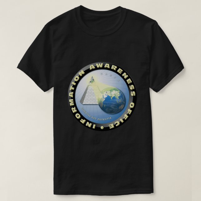 T-shirt Bureau de sensibilisation à l'information Logo de  (Design devant)
