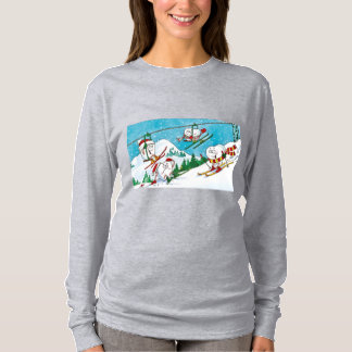 T-shirt Bureau dentaire hivernal amusant