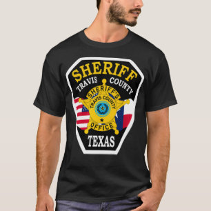 T-shirt Bureau du shérif du comté de Travis (TCSO)