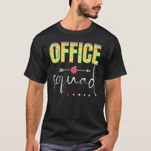 T-shirt Bureau Équipe Tie Dye Enseignant Bureau École A