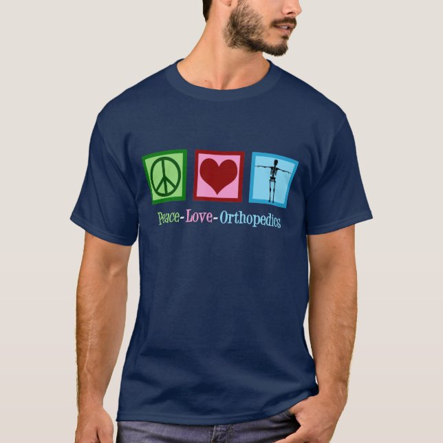 T-shirt Bureau Orthopédie de Paix Orthopédie (Devant)