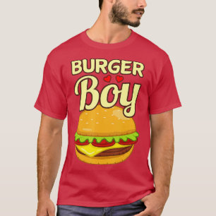 T-shirt Burger Boy Cheeseburger Hamburger