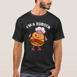 T-shirt Burger Day pour enfants costume scolaire Burger ad