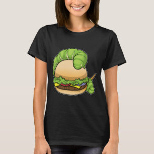 T-shirt Burger de chenille