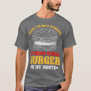 T-shirt Burger Fitness Restauration rapide Hamburger Amate