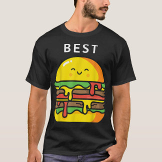 T-shirt Burger Fries Best Friend T s Matching BFF Outfits 