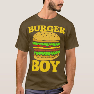 T-shirt Burgers Hamburgers Restauration rapide