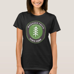 T-shirt Burgess Falls State Park Tennessee Tn Forest Badge