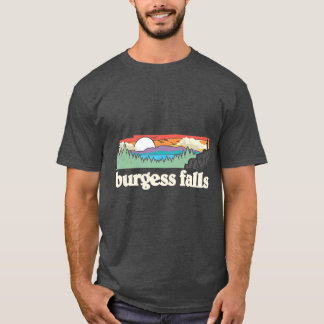 T-shirt Burgess Falls Tennessee Outdoor Retro Nature