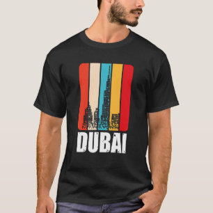 T-shirt Burj Khalifa De Dubaï Dans Les Émirats Arabes Unis