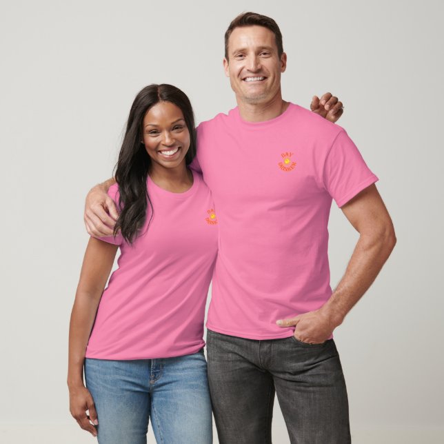 T-shirt Burn-out T de DayDrinker des hommes (Unisexe)