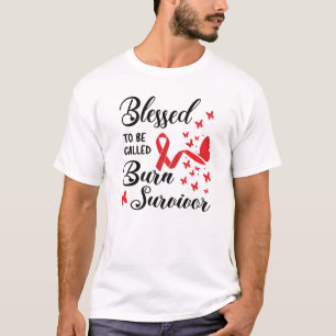T-shirt Burn Survivor Don Accident de brûlure de victim