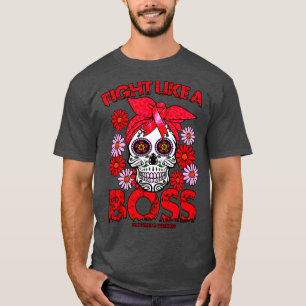 T-shirt Burn Victimes Sensibilisation combat comme un patr